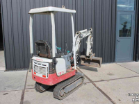 Minibagger Takeuchi TB108 minigraver mini micro graafmachine