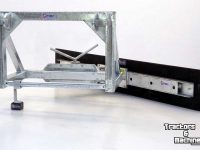 Sonstiges Rasen- und Grundstückspflegemaschinen und Zubehör Qmac Modulo Gummischieber für Hof anbau Schaeff