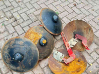 Diverse Gebrauchte Teile Grimme 5 stuks bolle schijven 45 cm