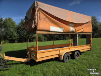 Tiefladeanhänger Kersten 4t kuip dieplader 550x198cm oprijwagen