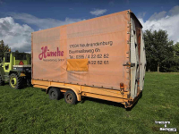 Tiefladeanhänger Kersten 4t kuip dieplader 550x198cm oprijwagen