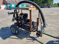 Stationäre Motor/Pump set Lombardini Waterpomp met dieselmotor