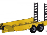 Tiefladeanhänger Harcon KOW 8000
