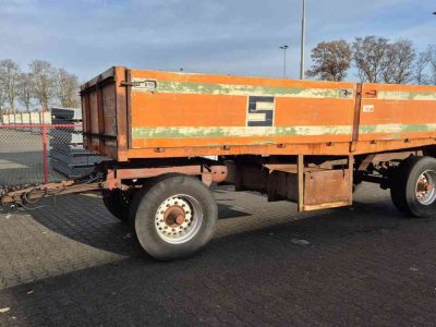Anhänger  Landbouwwagen plattewagen aanhanger balenwagen