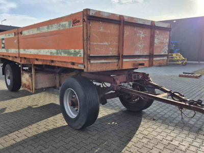 Anhänger  Landbouwwagen plattewagen aanhanger balenwagen