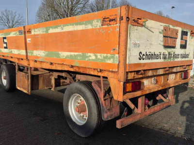 Anhänger  Landbouwwagen plattewagen aanhanger balenwagen