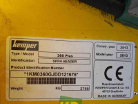 Maisgebiss Kemper 360 Plus Maisbek
