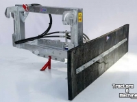 Gummi-Schieber Qmac Modulo rubberschuif straatschuif slijkschuif aanbouw Merlo