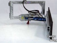 Gummi-Schieber Qmac Modulo rubberschuif straatschuif slijkschuif aanbouw Merlo
