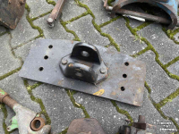 Gebrauchte Teile für Traktoren  Trekhaak met plaat