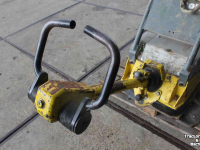 Vibrationplatten Wacker DPU6055 trilplaat met Hatz 1D81S dieselmotor trilblok (staat DPU6555 op)