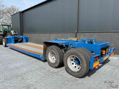 Tieflader / Anhänger  3-asser diepbed dieplader met dolly, Special!