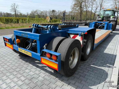 Tieflader / Anhänger  3-asser diepbed dieplader met dolly, Special!