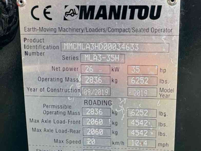 Radlader Manitou MLA3-35H