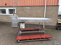 Verleseeinheit  Leesband, RVS, 3-goots
