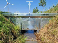 Beregnungsmaschine Blok Slootschot - waterkering - stuwdam