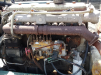 Beregnungpumpe DAF Beregeningspomp met caprari 80 4/3a pomp