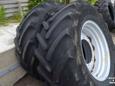 Räder, Reifen, Felgen & Distanzringe Michelin 540/65r30
