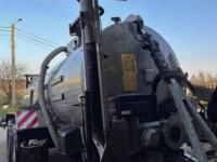 Gülletankwagen / Güllefässer Fliegl MAXX LINE Mesttank + Sleepvoetbemester
