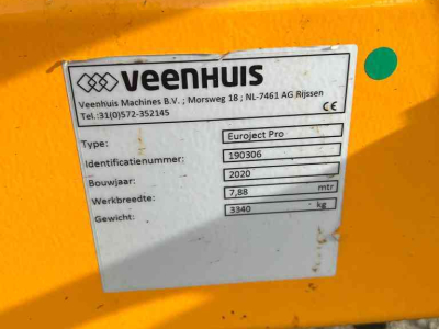 Grünlandinjektor Veenhuis Euroject Pro 7,88 mtr