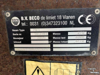 Hubarme Beco Hefmast MZ1 Volvo shovel ophanging Hijsjip