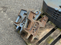 Frontgewichte Ford 10S/40S 40 KG Middentrekhaakgewicht