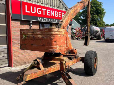 Bagger / Baggermaschine  Landbouwkraan, getrokken kraan, diversen.