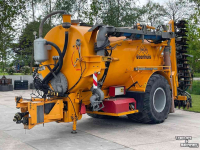 Gülletankwagen / Güllefässer Veenhuis HDG 14000 14 m3 + Zodebemester Afgifte regeling Vacuumpomp