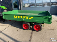 Kipper Deutz 3 tons Kipwagen kiepwagen kipper kieper tandemas met kenteken