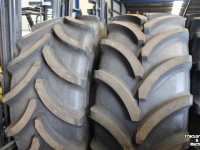 Räder, Reifen, Felgen & Distanzringe Vredestein 710/70R38 Traxion XXL trekkerbanden tractorbanden demontage