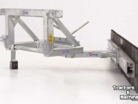 Sonstiges Stall- und Melkmaschinen und Zubehör Qmac Modulo Rubber barn scraper 180cm Euro hookup