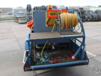 Autoanhänger bis 3500 Kg  Spuitaanhanger enkelas met IBC watertank en slanghaspels