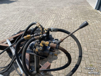 Futterschieber  Dubbele voerbandveger hydraulisch