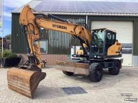 Bagger / Baggermaschine Hyundai HW140 Bandenkraan