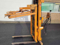 Anbau Hydraulik Stapler / Mini Gabelstapler Sicma Hefmast met kistenklem