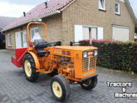 Gartentraktoren Holder P60 Compact Tractor + Bak + Weidesleep