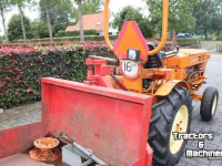 Gartentraktoren Holder P60 Compact Tractor + Bak + Weidesleep