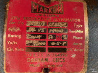 Stromaggregate  markon trekker agregaat