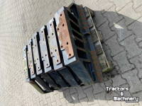Frontgewichte Case-IH Gewichtdrager Maxxum/MXU breed