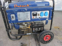 Stromaggregate  Dutach 5000AE generator aggregaat 230 volt 5000 Watt