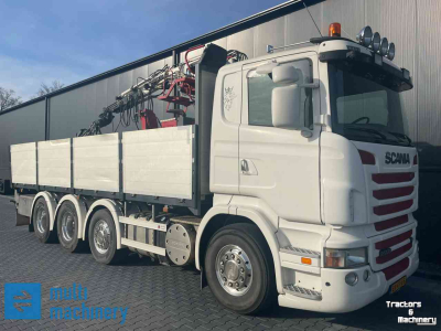 LKW Lastkraftwagen Scania R500 V8 Kraanauto