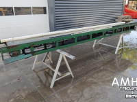 Förderband  onbekend / unknown 5200X555 TRANSPORTBAND VLAKKE BAND FLAT BELT CONVEYOR BELT FLACHBAND FÖRDERBAND
