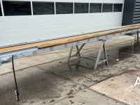 Förderband  10200X550 TRANSPORTBAND VLAKKE BAND FLAT BELT CONVEYOR BELT FLACHBAND FÖRDERBAND