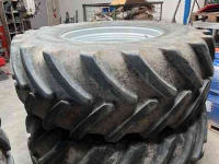 Räder, Reifen, Felgen & Distanzringe Bridgestone 710/70r38 VT-Tractor VF 45mm