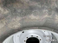 Räder, Reifen, Felgen & Distanzringe Bridgestone 710/70r38 VT-Tractor VF 45mm