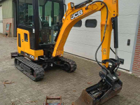 Minibagger JCB 16C-1 minigraver/minikraan/mini excavator/midikraan