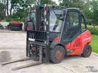Gabelstapler Linde Linde H 50 D diesel side shift vorken versteller