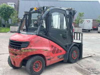 Gabelstapler Linde Linde H 50 D diesel side shift vorken versteller
