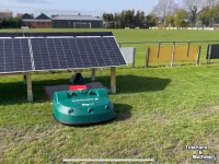 Aufsitzrasenmäher  Belrobotics / ECHO / Stand alone energie leverancier zonnepanelen accu
