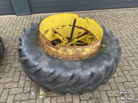 Räder, Reifen, Felgen & Distanzringe John Deere Set dubbellucht 16,9R38 draaispindel
